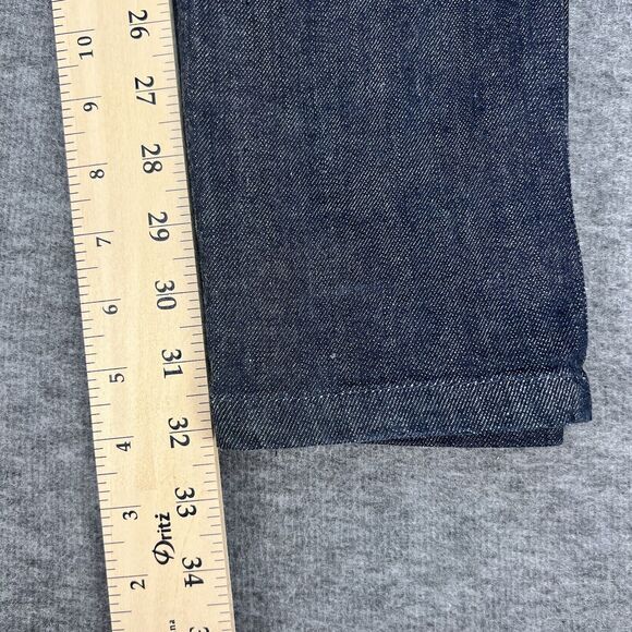 Exte Jean Pants Women's Size 26 Black Lace & Beads Made in Italy - Picture 15 of 16